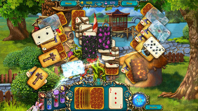 второй скриншот из Dreamland Solitaire: Dragon's Fury