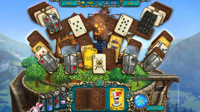 четвертый скриншот из Dreamland Solitaire: Dragon's Fury