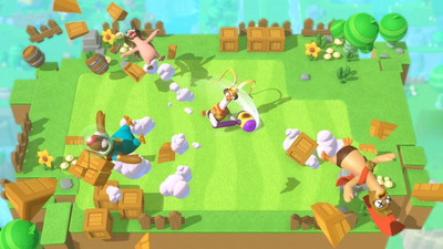 третий скриншот из Screaming Chicken: Ultimate Showdown