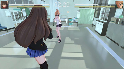 третий скриншот из Beautiful Girl Fight School
