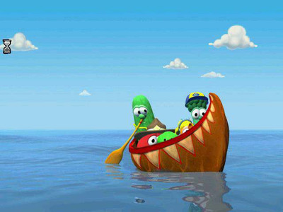второй скриншот из VeggieTales: The Mystery Of Veggie Island / Тайна острова вегетариацев