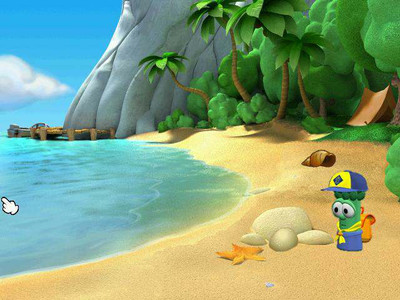 четвертый скриншот из VeggieTales: The Mystery Of Veggie Island / Тайна острова вегетариацев