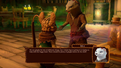четвертый скриншот из The Lost Legends of Redwall: The Scout Act 3