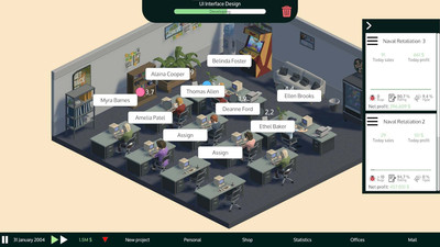 второй скриншот из Modern Game Tycoon