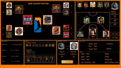 первый скриншот из NFBL-NATIONAL FANTASY BASKETBALL LEAGUE