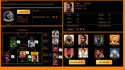 четвертый скриншот из NFBL-NATIONAL FANTASY BASKETBALL LEAGUE
