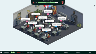 первый скриншот из Modern Game Tycoon