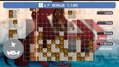 первый скриншот из Lumines: Puzzle Fusion
