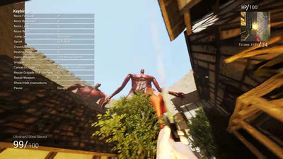 третий скриншот из Attack On Titan Arena (Fan Game)