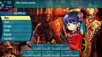 четвертый скриншот из Etrian Odyssey III HD