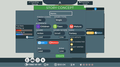 первый скриншот из Comic Book Tycoon