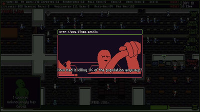 второй скриншот из COVID-19 Simulator 2020
