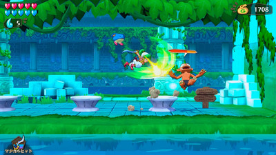 третий скриншот из Wonder Boy Asha in Monster World