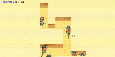 второй скриншот из Go, Go Cowboy