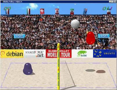 Волейбол Volley Blobby Online Волейбол Volley Blobby Online