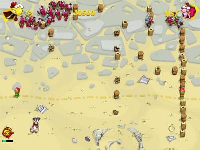 второй скриншот из Chicken Rush Deluxe Rus / Куриная месть. Снова в деле.