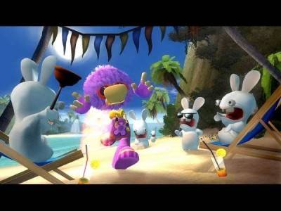 первый скриншот из Rayman Raving Rabbids / Бешеные кролики