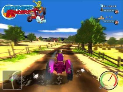 второй скриншот из Farm Racer - Das total verruckte Traktor-Renn