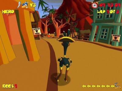 третий скриншот из Ostrich Runner / Страусиные бега