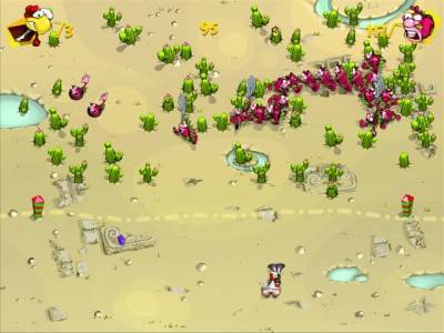 четвертый скриншот из Chicken Rush Deluxe Rus / Куриная месть. Снова в деле.