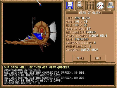 четвертый скриншот из Spelljammer: Pirates of Realmspace