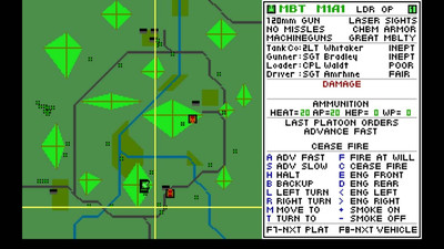 второй скриншот из M1 Tank Platoon