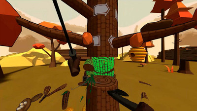 второй скриншот из Timberman VR
