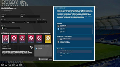 четвертый скриншот из Rugby Union Team Manager 4