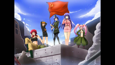 четвертый скриншот из HEBEREKE!: March! Red Army Girls' Brigade
