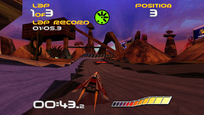 второй скриншот из WipeOut Phantom Edition