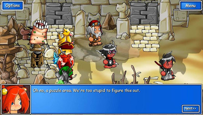 второй скриншот из Epic Battle Fantasy 3