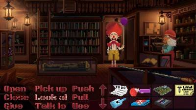 первый скриншот из Thimbleweed Park