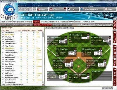 второй скриншот из Out Of The Park Baseball 14