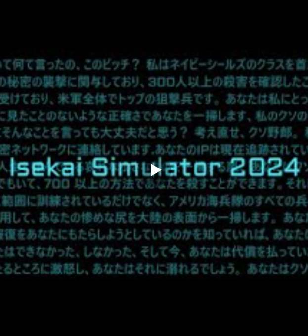 Isekai Simulator