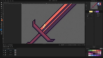 третий скриншот из Pixelorama BETA