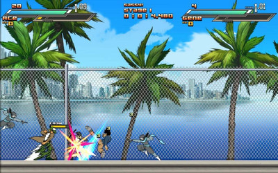 третий скриншот из Aces Wild: Manic Brawling Action!