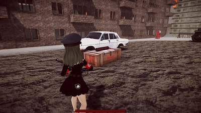 второй скриншот из Hitler Waifu