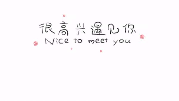 Nice To Meet You Nice To Meet You