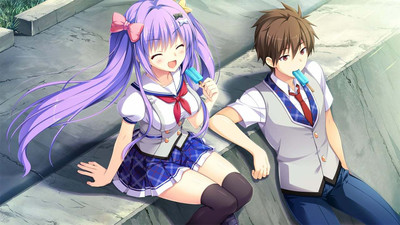 второй скриншот из Sankaku Renai: Love Triangle Trouble