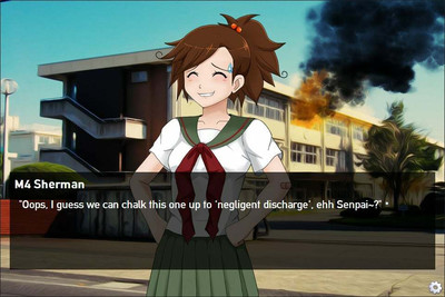 первый скриншот из Panzermadels: Tank Dating Simulator