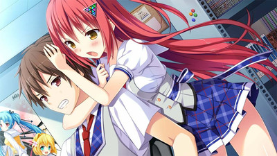 четвертый скриншот из Sankaku Renai: Love Triangle Trouble
