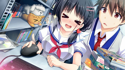 третий скриншот из Sankaku Renai: Love Triangle Trouble