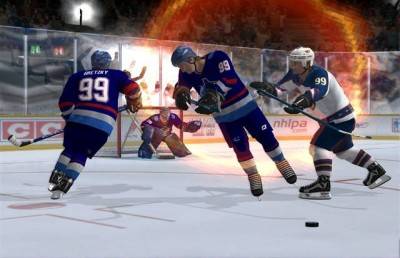 первый скриншот из NHL 2006 + РХЛ 2006