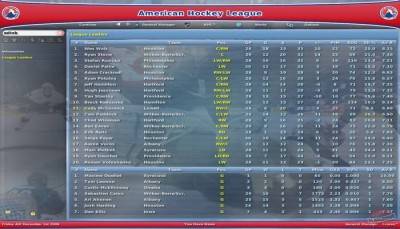 второй скриншот из Eastside Hockey Manager 2007