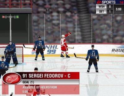 четвертый скриншот из NHL 99