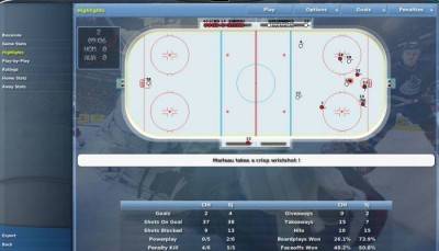 первый скриншот из Eastside Hockey Manager 2007