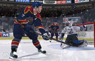 второй скриншот из NHL 2006 + РХЛ 2006