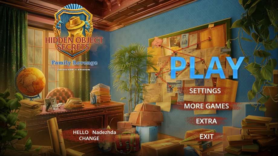 Hidden Object Secrets: Family Revenge Collector’s Edition