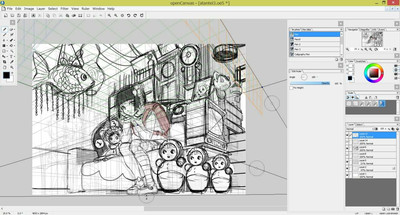 третий скриншот из openCanvas 6