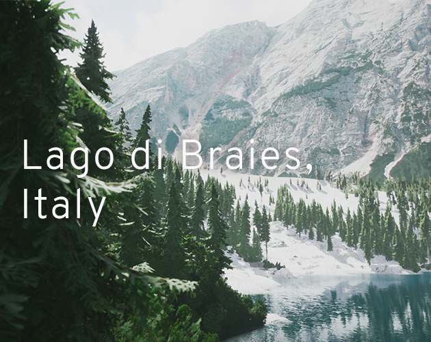 Lago di Braies, Italy Lago di Braies, Italy